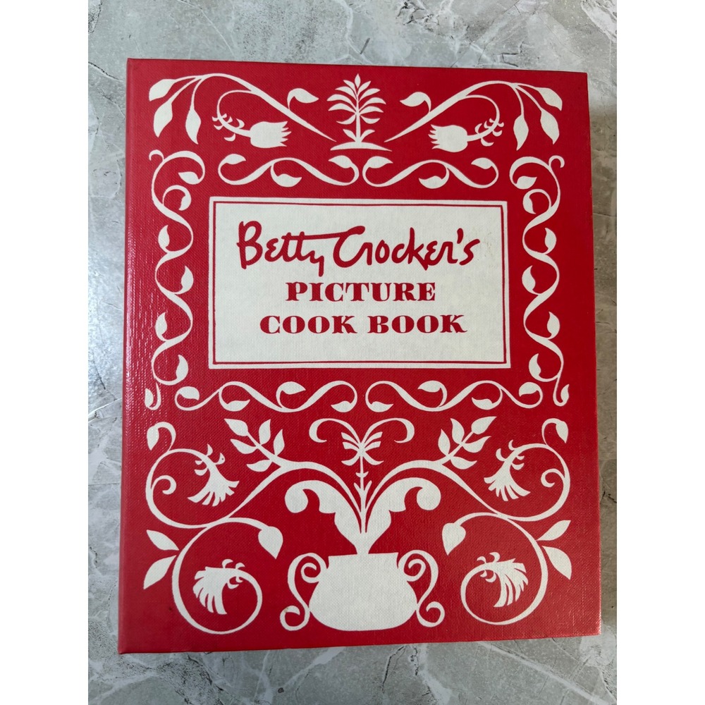 Vintage Cook Book Ephemera Binder Betty Crocker's 1950 Facsimile Edition 1998
